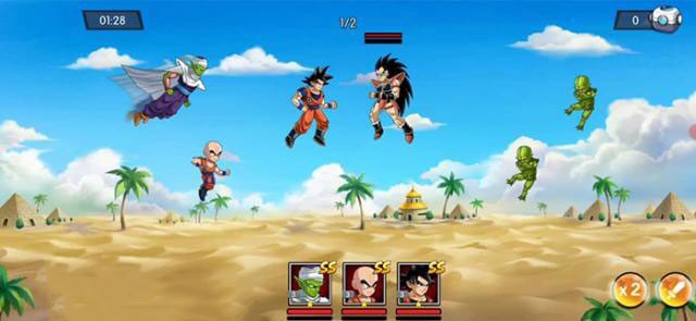 Tham gia vào trận chiến cùng các anh hùng saiyan bảo vệ trái đất trong game Dragon Ball Saiyan United