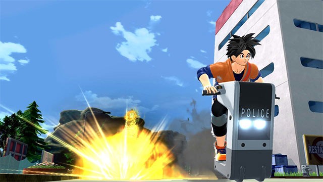 Game Dragon Ball: The Breakers sở hữu kho vũ khí, phương tiện... phong phú