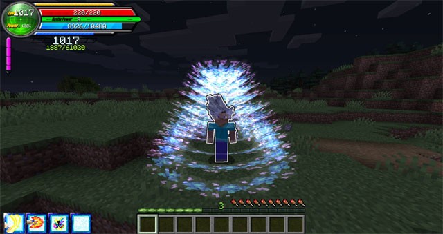 Khả năng biến hình mạnh mẽ của các chủng tộc trong Dragon Block Super Mod