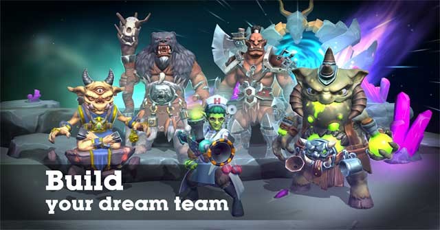 Xây dựng đội quân siêu anh hùng của riêng bạn trong game Dragon Champions