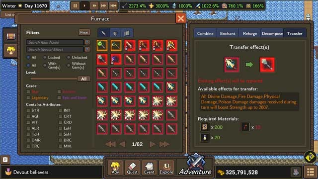 Tùy biến nhân vật thoải mái