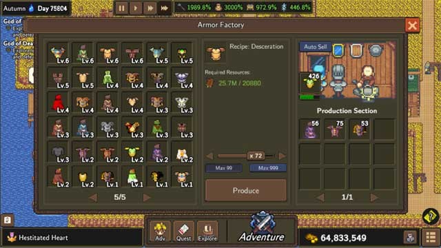 Chế tạo vũ khí, áo giáp