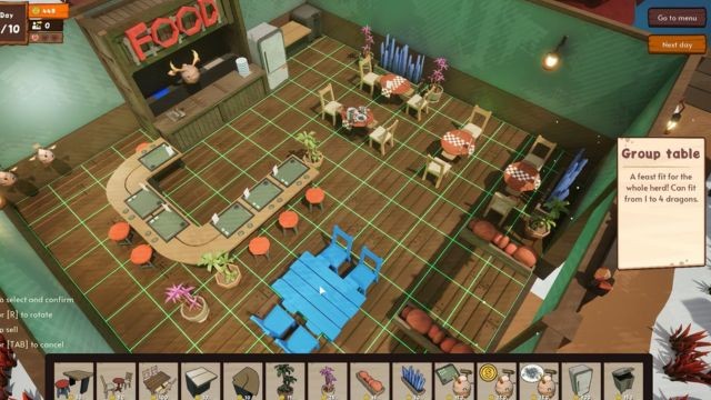 Sắp xếp bố cục nhà hàng rồng Dragon Dinner để phục vụ được lượng khách tối đa