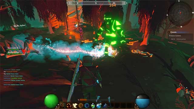 Khám phá các ngục tối được tạo ngẫu nhiên với đầy rẫy kẻ thù