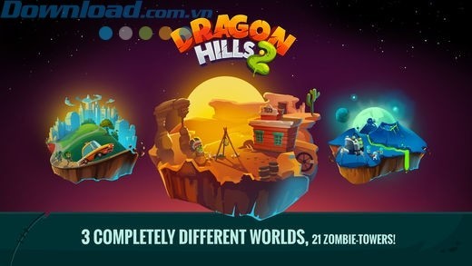 Thế thế giới khác nhau, 21 tòa tháp cho người chơi trải nghiệm