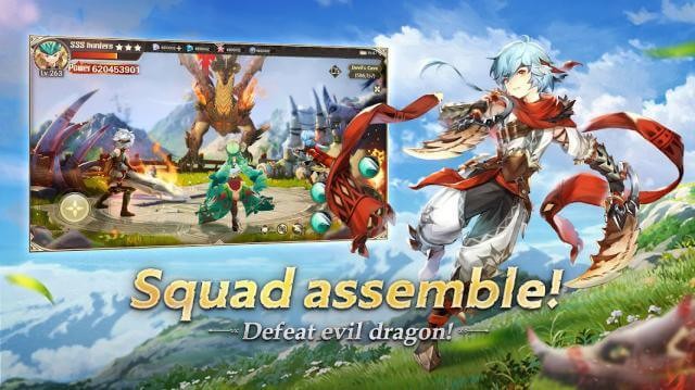 Tập hợp lực lượng của bạn và đánh bại những con rồng độc ác trong game Dragon Hunters: Heroes Legend