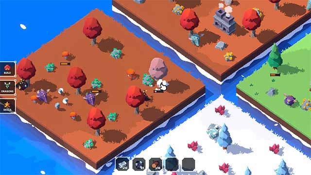 Tạo ra công cụ, tòa nhà, vật phẩm ma thuật bằng hệ thống chế tạo của Dragon Lands