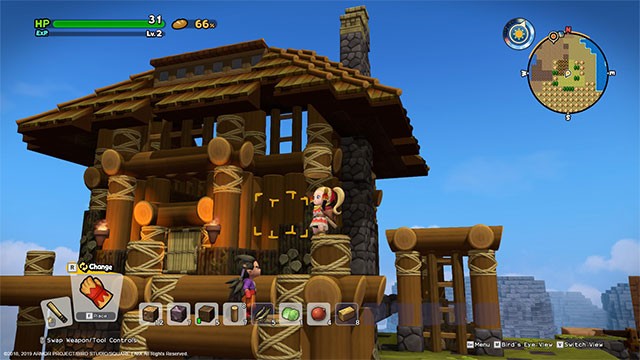 Xây dựng thế giới mới trong Dragon Quest Builders 2 từ các khối vuông kỳ diệu