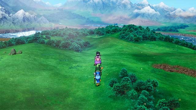 Khám phá thế giới rộng lớn của Dragon Quest với nhiều địa điểm phong phú