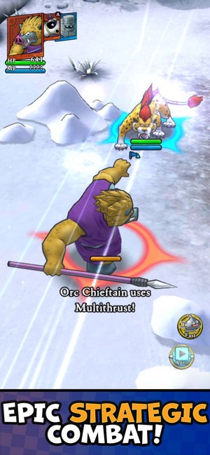 Dragon Quest Tact là một game chiến thuật đánh theo lượt hấp dẫn