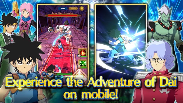 Trải nghiệm cuộc phiêu lưu của Dai trên mobile với game DRAGON QUEST The Adventure of Dai