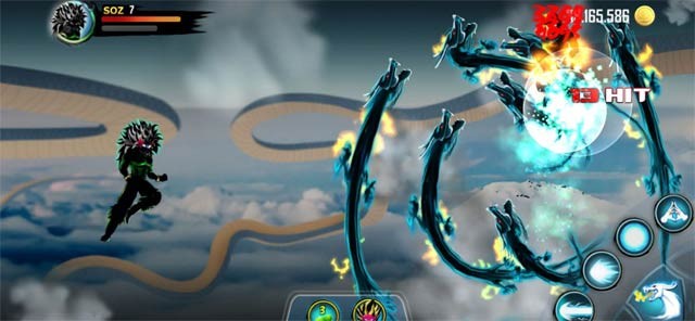 Đối đầu với boss hùng mạnh