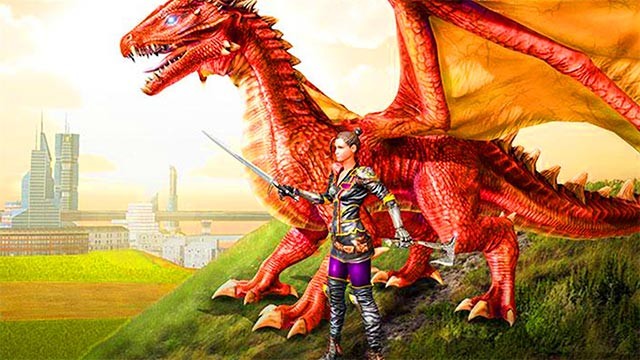 Dragon Simulator Flying mô phỏng cuộc sống của 1 chú rồng chiến