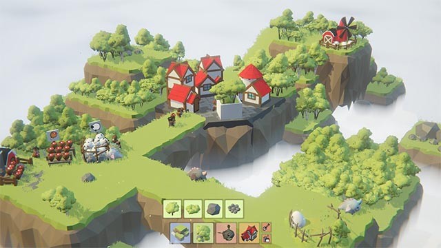 Tùy chỉnh ngôi nhà, trang trại và cảnh quan để tạo nên hòn đảo rồng xinh đẹp