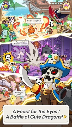 Thưởng thức hành động dễ thương nhưng cực mạnh mẽ của những con rồng