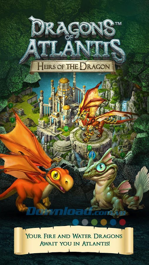 Dragons of Atlantis: Heirs for Android