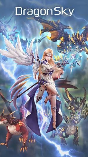 DragonSky là game nhập vai đội quân rồng hấp dẫn
