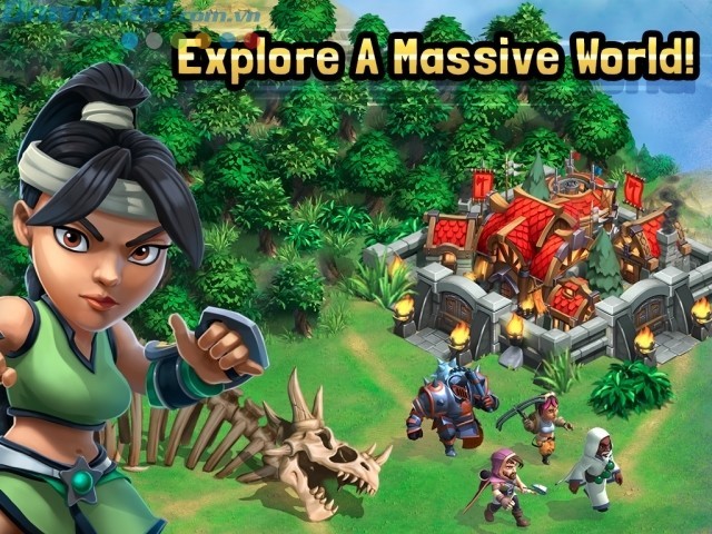 Khám phá thế giới mở rộng lớn trong game