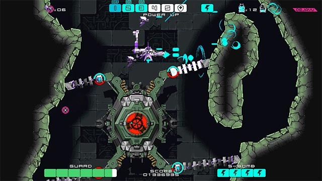 Drainus có khả năng hấp thụ đạn năng lượng của kẻ thù để nâng cấp tàu chiến hoặc phản công