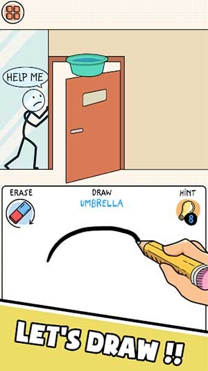 Draw Puzzle có nhiều tình huống hài hước