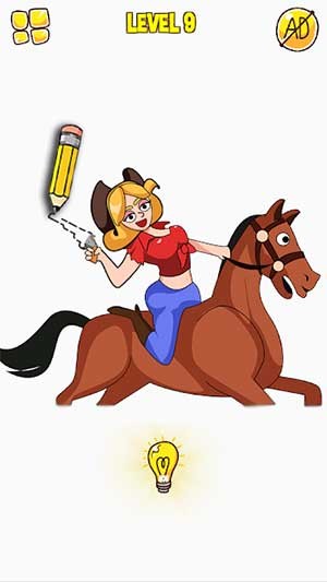 Vẽ một nét để hoàn thành bức tranh