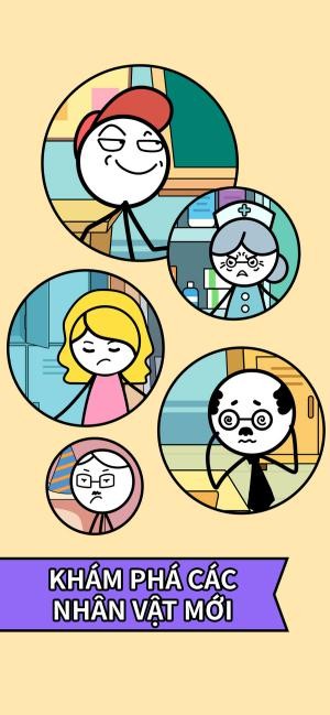 Gặp gỡ nhiều nhân vật hài hước khác nhau