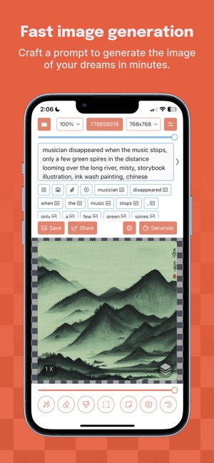 Draw Things là trình tạo hình ảnh nhanh chóng bằng AI