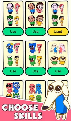 Chọn skin độc đáo cho nhân vật