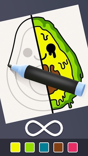 Drawing Carnival cho bạn tô màu các bức tranh theo nhiều phong cách khác nhau