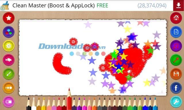 Chế độ Kids Desk trong Drawing Desk