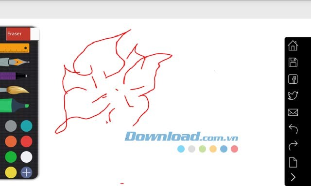 Chế độ Sketch Desk trong Drawing Desk