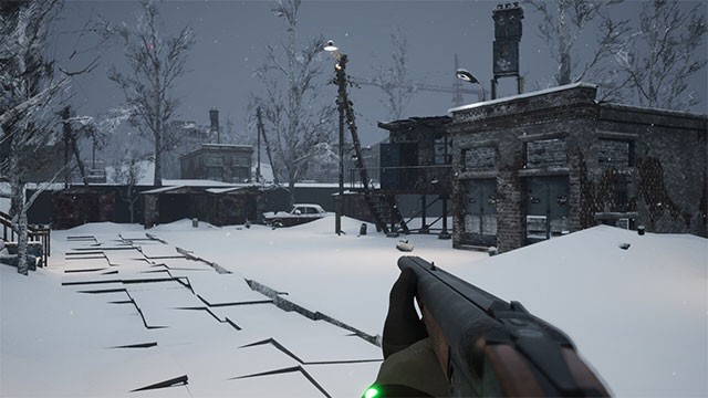 Dreadweave là game bắn súng sinh tồn kinh dị trong thị trấn Xô Viết bỏ hoang lạnh giá