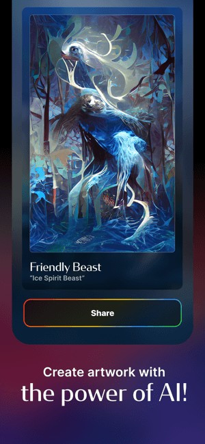 WOMBO Dream tạo ra tác phẩm nghệ thuật tuyệt đẹp bằng sức mạnh AI