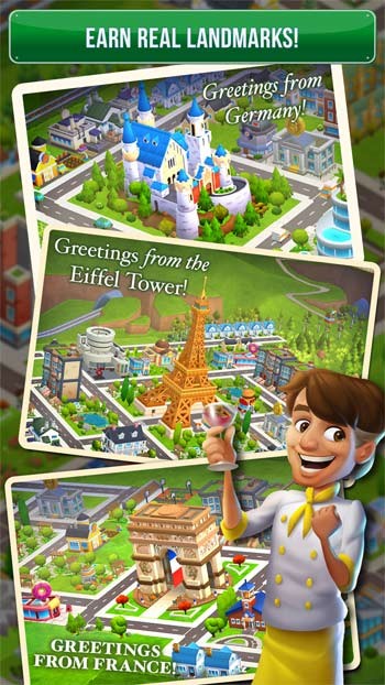 Mở khóa các địa danh ngoài đời thực