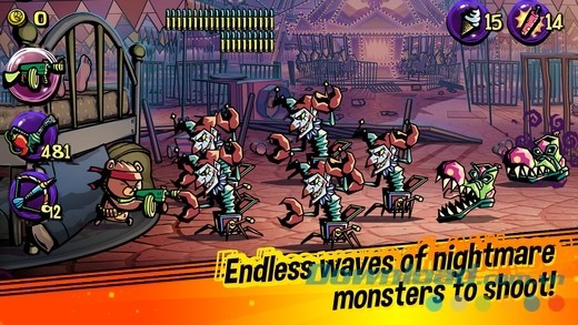 Chiến đấu chống lại lũ quái vật ác mộng vô tận