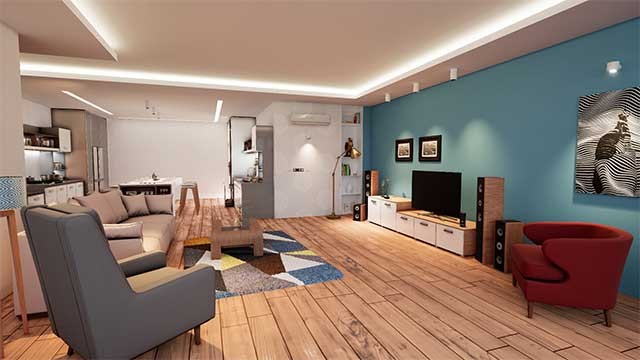 Khám phá căn hộ hiện đại được chế tác đẹp mắt trong game Dream Home Simulator