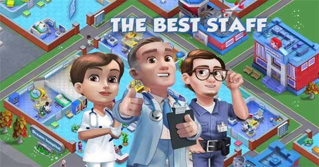Trở thành người quản lý bệnh viện tài ba trong game Dream Hospital cho Android