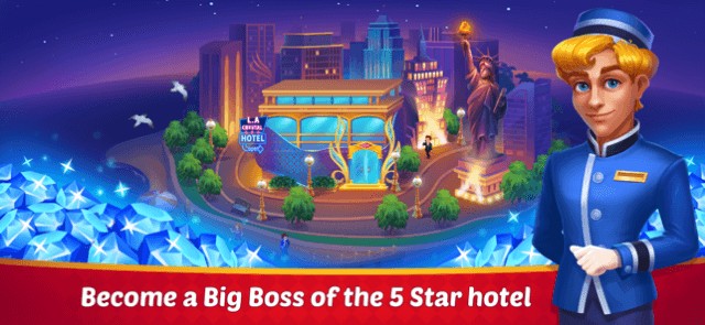 Bạn trở thành chủ nhân của khách sạn 5 sao trong game Dream Hotel