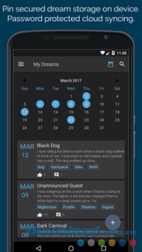 Dream Journal Ultimate cho Android có độ bảo mật cao