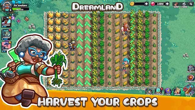 Trồng trọt và thu thập các loại nông sản