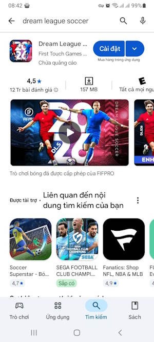 Tải game Dream League Soccer 2026