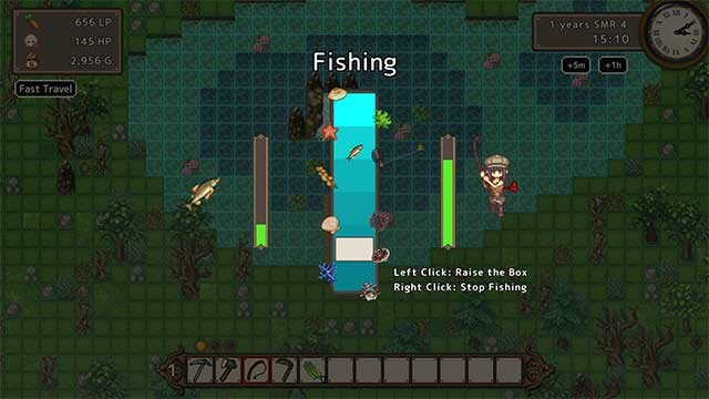 Trồng các loài thực vật, nấm, chăn nuôi và câu cá