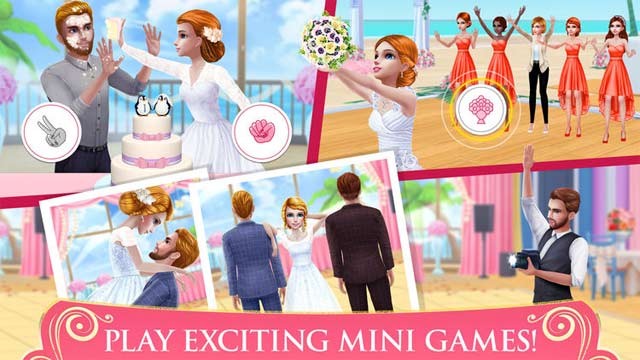 Chơi các mini game thú vị trong game bạn gái Dream Wedding Planner cho iOS
