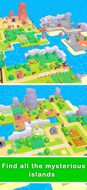 Tìm kiếm tất cả các bí ẩn của hòn đảo