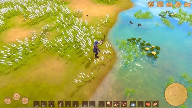 Tự do khám phá, săn bắn, xây dựng... để bắt đầu cuộc sống mới