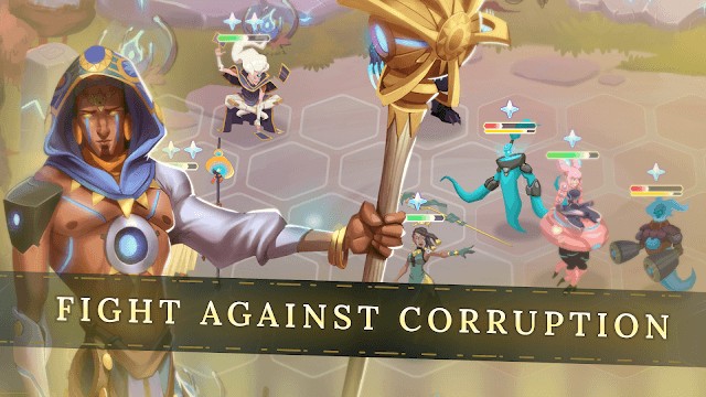 Chiến đấu để cứu thế giới bị sụp đổ trong game Dreamweaver Tactics