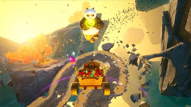 Kiểm tra tốc độ và những pha hành động mạo hiểm trên đường đua lấy cảm hứng từ phim hoạt hình DreamWorks