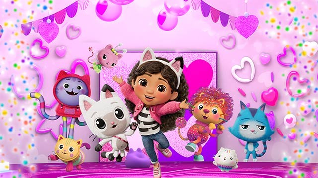 Tiệc tùng cùng Gabby và Gabby Cats trong DreamWorks Gabby’s Dollhouse: Ready to Party