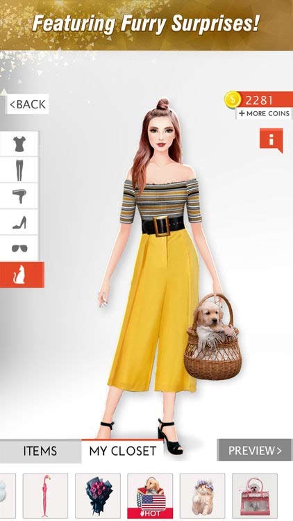 Khám phá bộ sưu tập thời trang đồ sộ trong Dress Up Fashion Design Studio