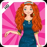 Dress Up: Merida Princess - Game Thời Trang Công Chúa Tóc Xù